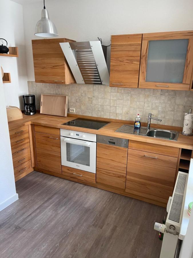 Ruhige Ferienwohnung Rostock Bagian luar foto